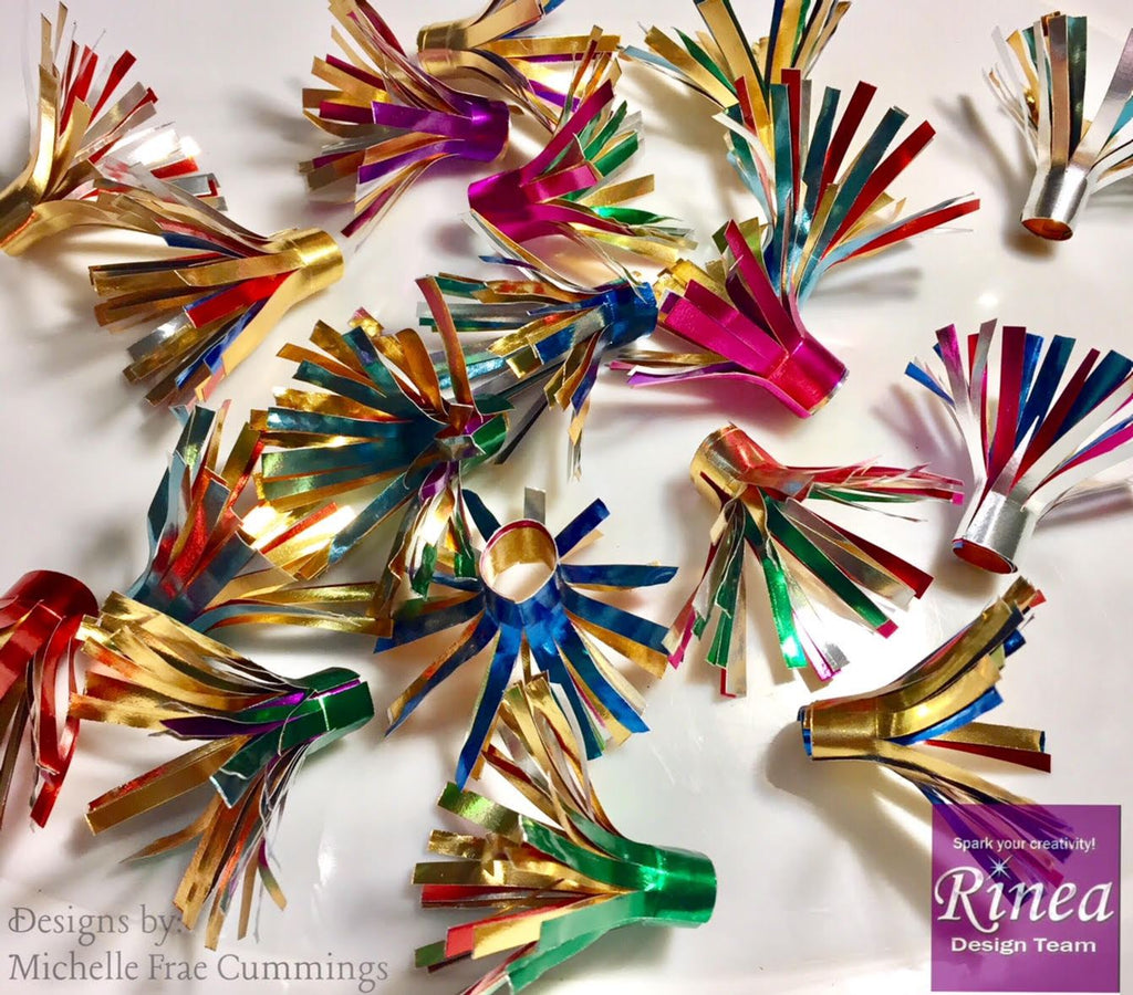 Christmas Tree Light Reflectors by Michelle